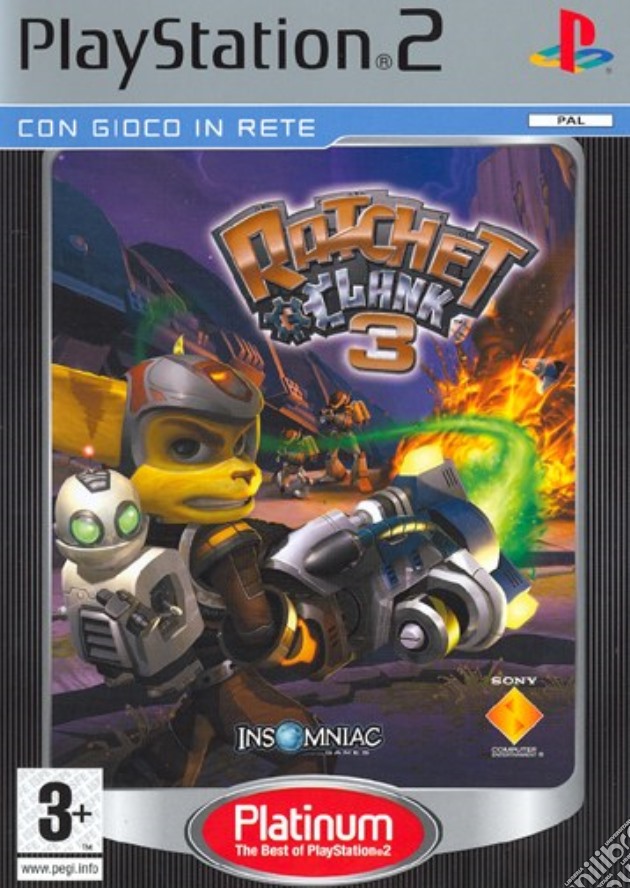 Ratchet & Clank 3 PLT videogame di PS2