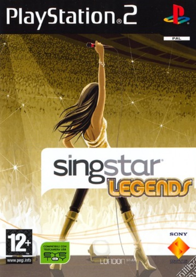 Singstar Legend videogame di PS2