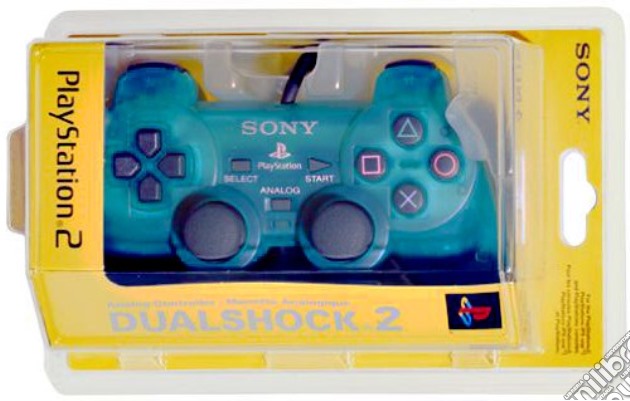 PS2 Sony Dual Shock - Smeraldo videogame di PS2