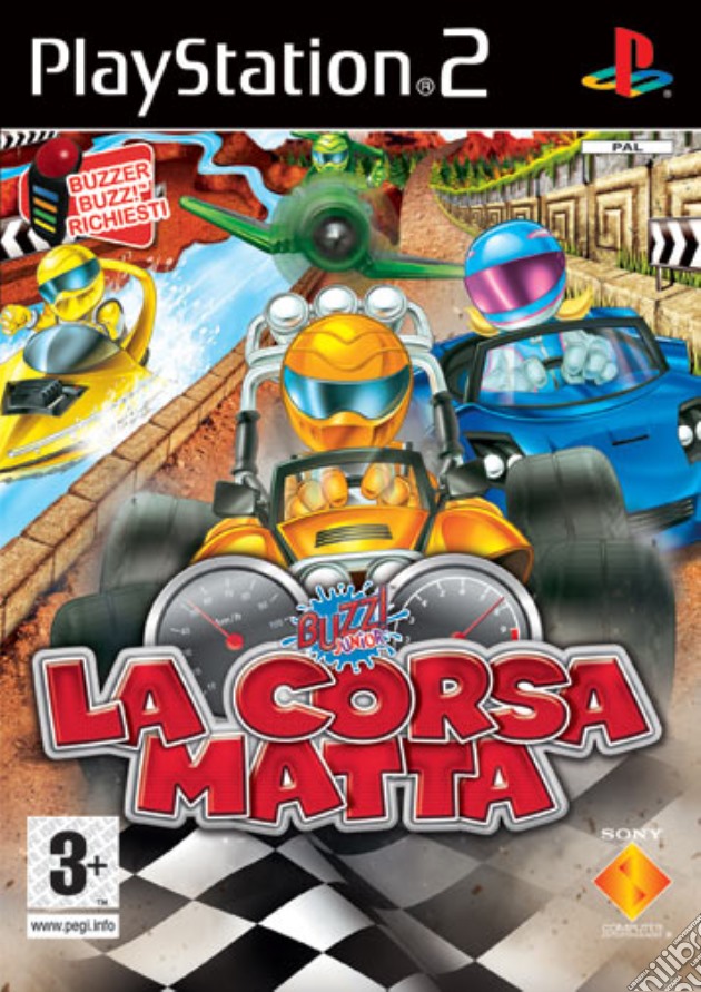 Buzz Junior: La Corsa Matta videogame di PS2