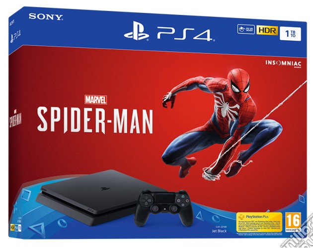 PS4 1TB + Marvel's Spider-Man videogame di ACC