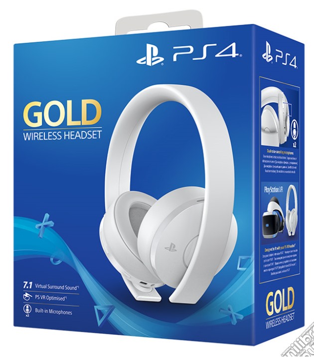 SONY Gold Wireless Headset - White Ed. videogame di ACC