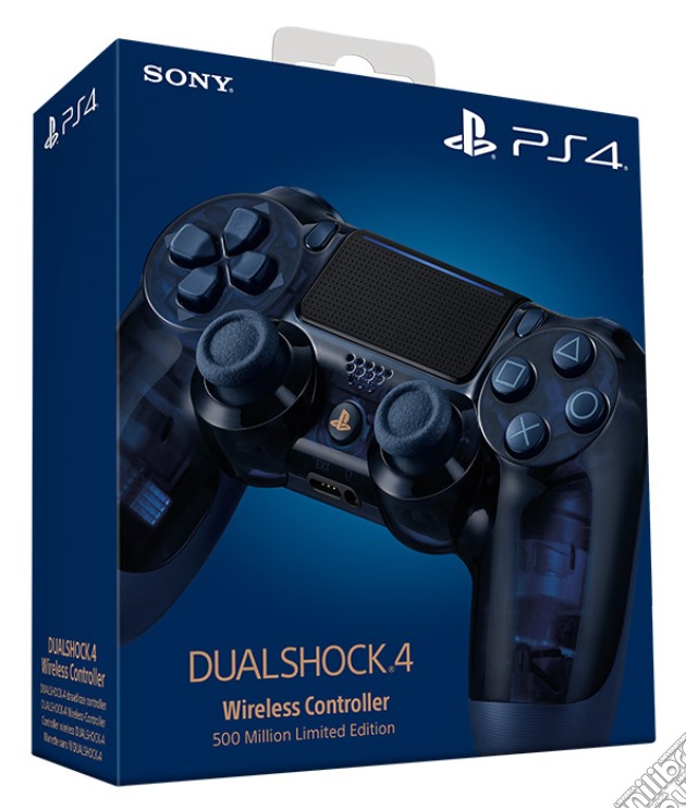 Sony Contr. DualS 4 500 Million Ltd. Ed. videogame di ACC