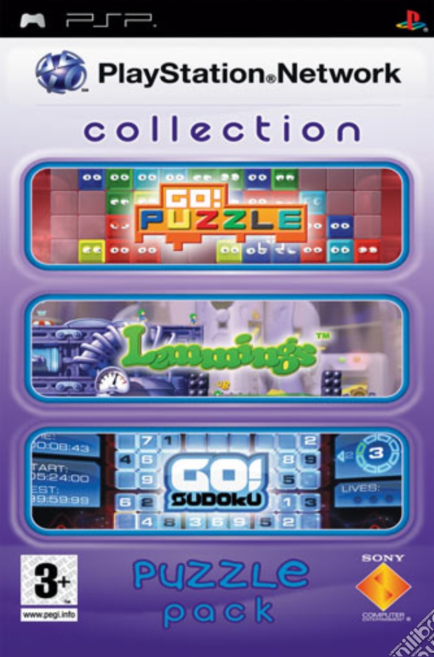 PSN Collection Puzzle videogame di PSP