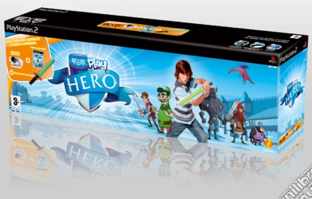 Eyetoy Play: Hero + Spada + Telecamera videogame di PS2