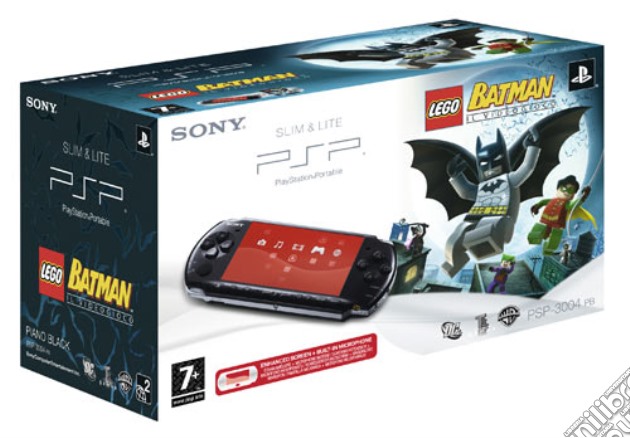 PSP Base Pack 3000 + Lego Batman videogame di PSP