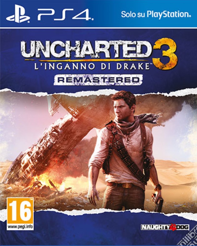 Uncharted 3:Inganno di Drake Remastered videogame di PS4