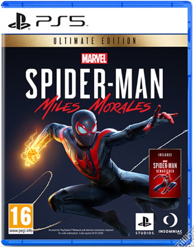 Marvel's Spider-Man Miles Morales Ult.Ed videogame di PS5