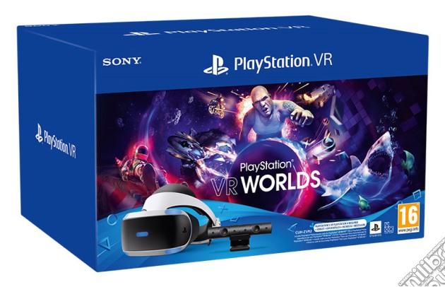 SONY Playstation VR Mk5 + VR Worlds VCH videogame di ACC