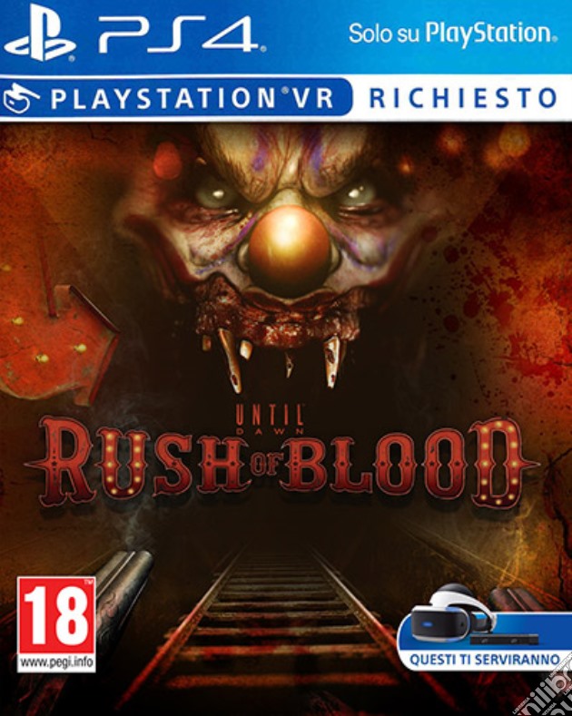 Until Dawn: Rush of Blood videogame di PSVR