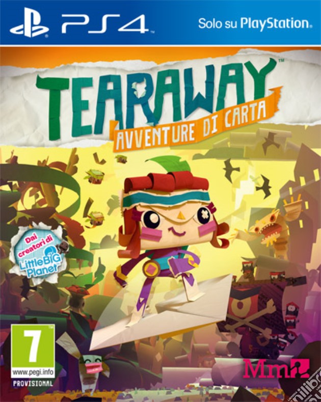 Tearaway: Avventure di Carta videogame di PS4
