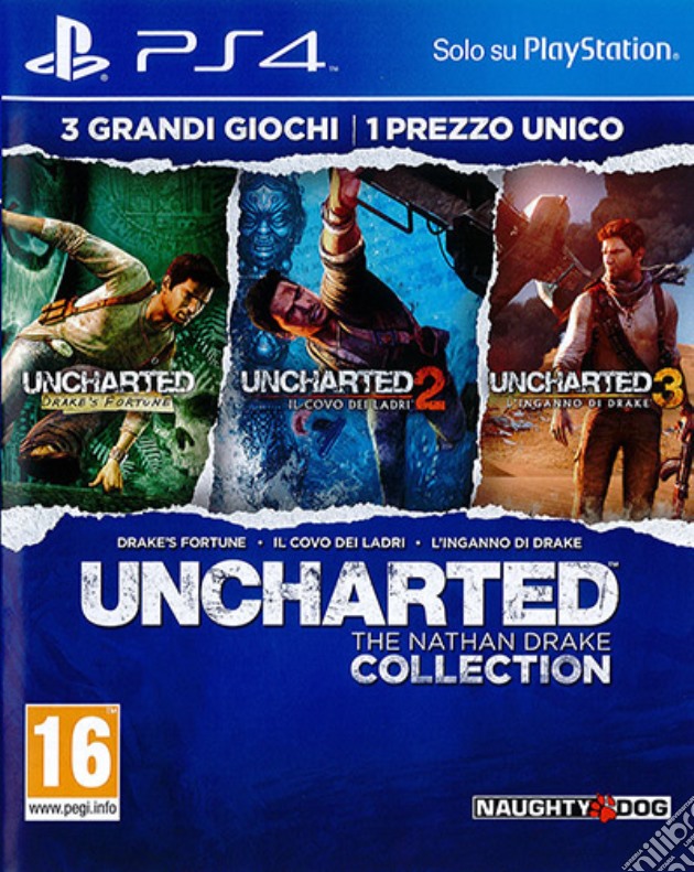 Uncharted: The Nathan Drake Collection videogame di PS4