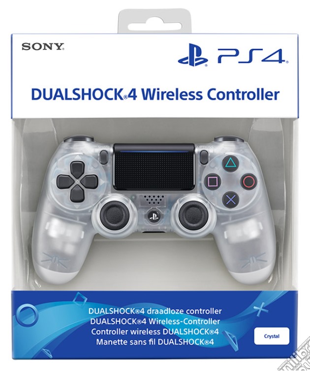 Sony Controller DS4 V2 Crystal videogame di ACC