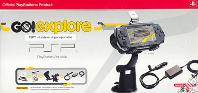 SONY PSP  Go! Explore +Ric.GPS+Car Adapt videogame di ACOG