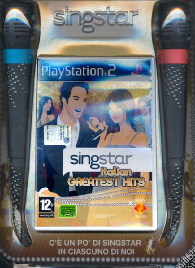 Singstar Italian Greatest Hits + Mic videogame di PS2