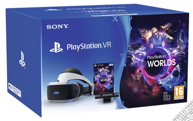 Sony Playstation VR+Camera+VR Worlds VHC videogame di ACC