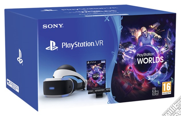 Sony Playstation VR+Camera+VR Worlds VHC videogame di ACC