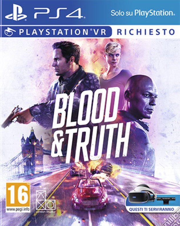 Blood & Truth videogame di PSVR