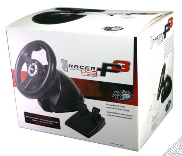 MAD CATZ PS3 Wheels Racer videogame di PS3
