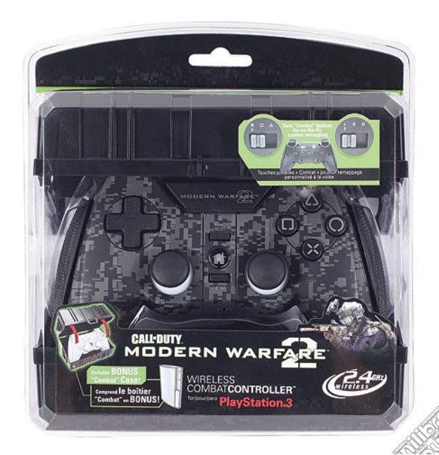 MAD CATZ PS3 Wireless Pad Black COD MW 2 videogame di PS3