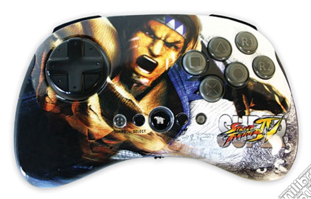 MAD CATZ PS3 FightPad Super SF4 T.Hawk videogame di PS3