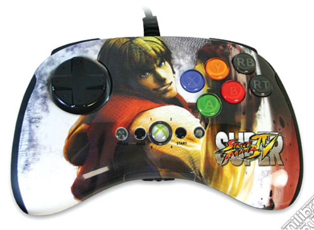MAD CATZ X360 FightPad Super SF4 Ken videogame di X360