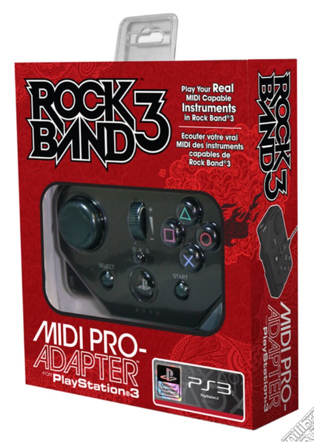MAD CATZ PS3 Midi ProAdapter Rock B3 videogame di PS3