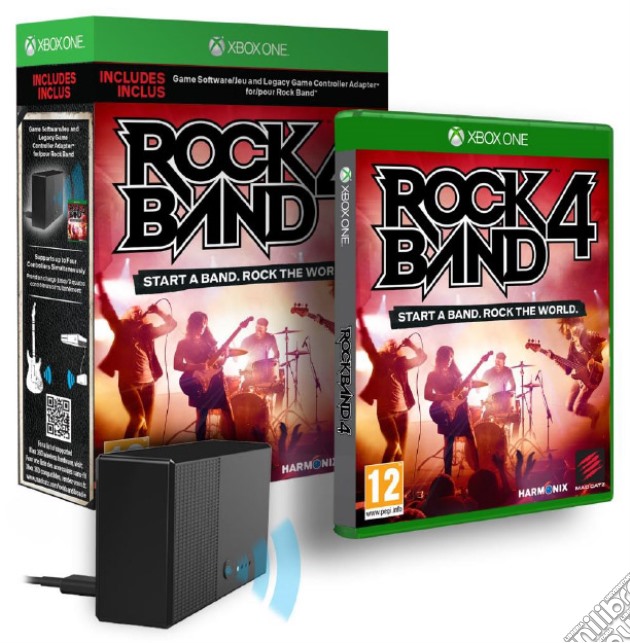 Rock Band 4 + Adattatore XONE videogame di XONE