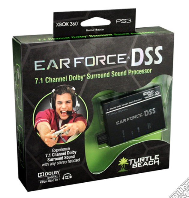 Cuffie Ear Force DSS Dolby 5.1/7.1 videogame di PS3