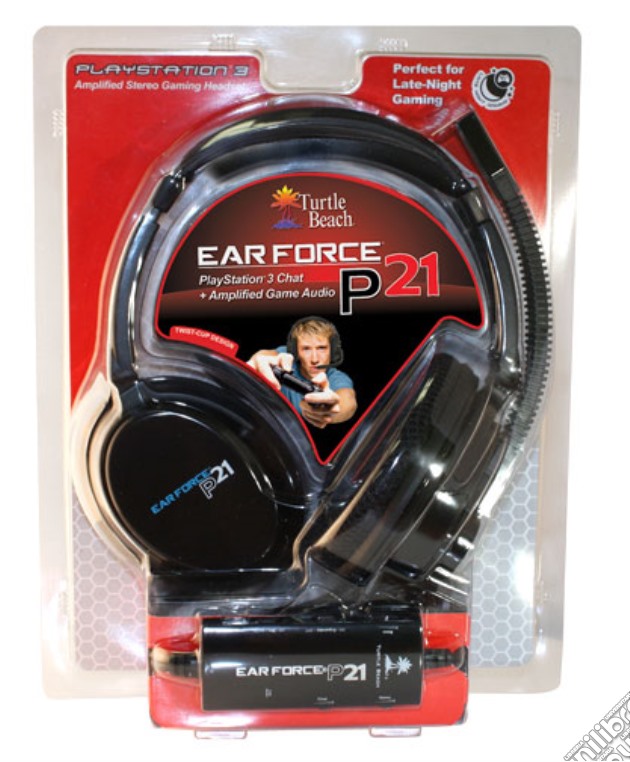 MAD CATZ PS3 Headset Turtle Beach P21 videogame di PS3