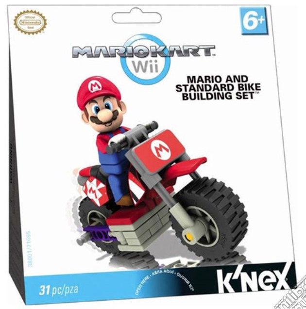 K'NEX Mario Bike Mario videogame di KNEX