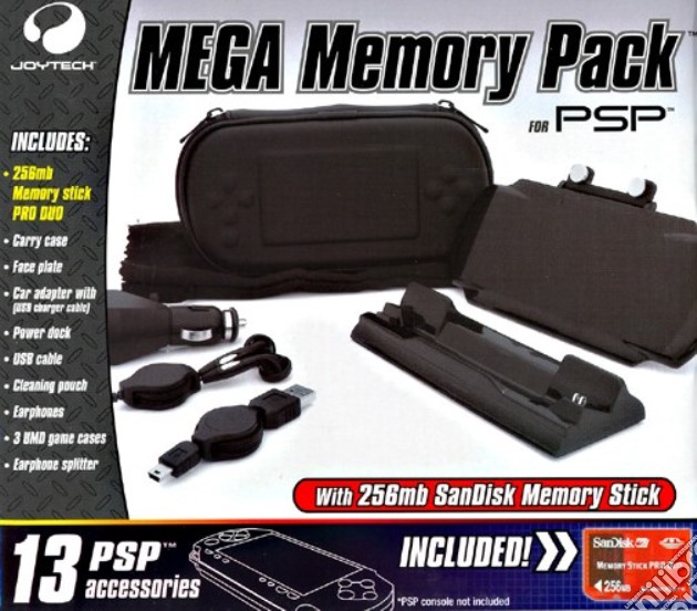 JOYTECH PSP - Mega Memory Pack videogame di ACOG