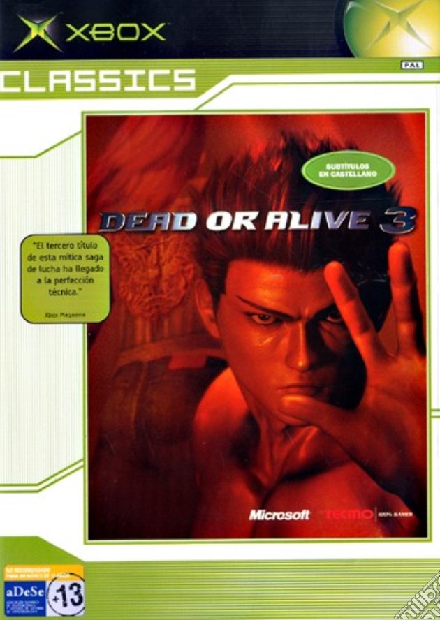 Dead or Alive 3 (ES) videogame di XBOX