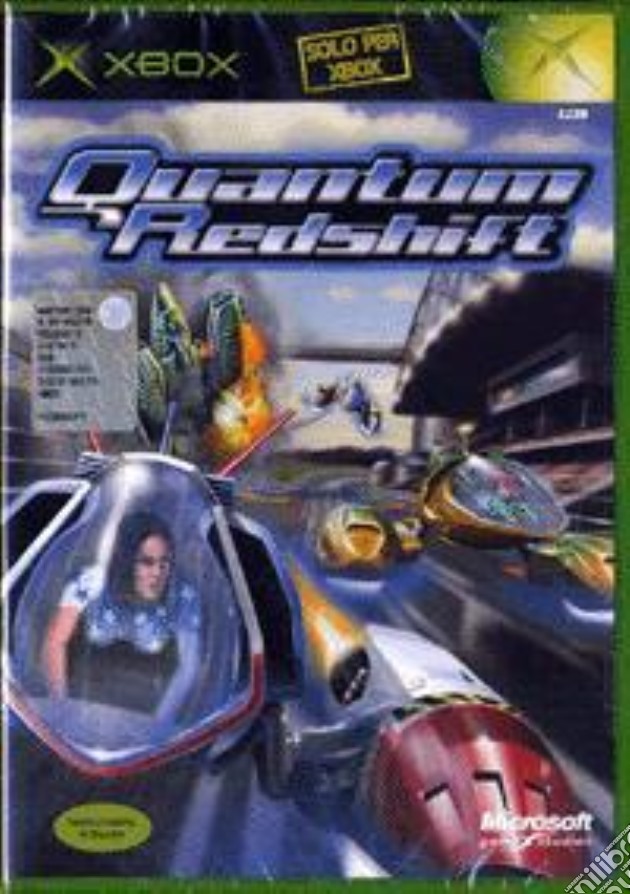 Quantum Redshift videogame di XBOX