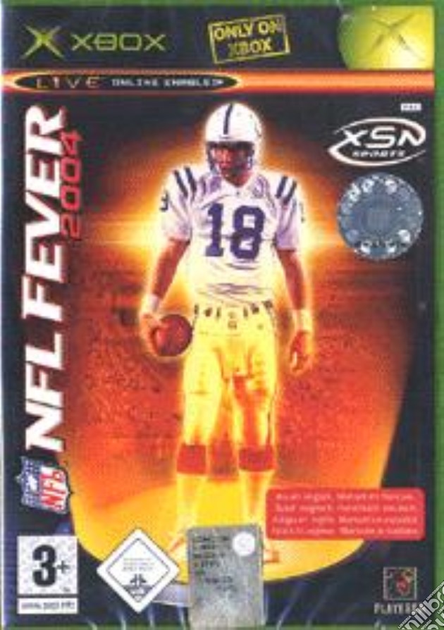 Nfl Fever 2004 videogame di XBOX