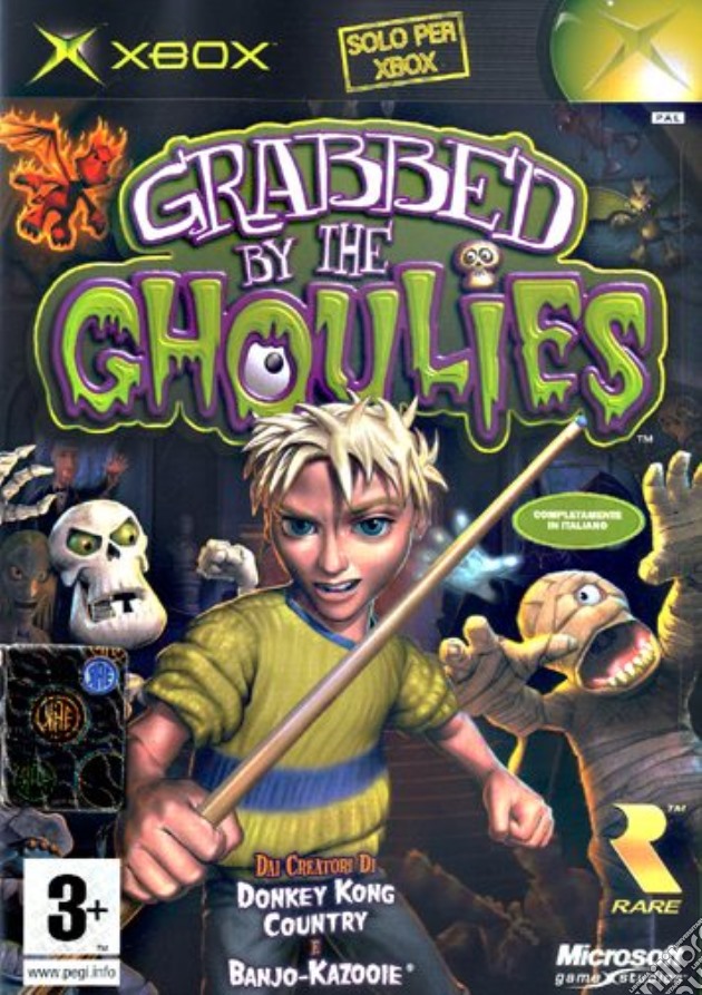 Grabbed by the Ghoulies videogame di XBOX