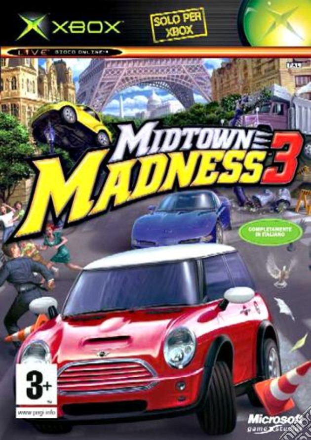Midtown Madness 3 videogame di XBOX