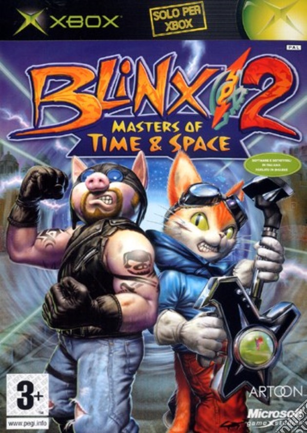 Blinx 2: Master of Time & Space videogame di XBOX