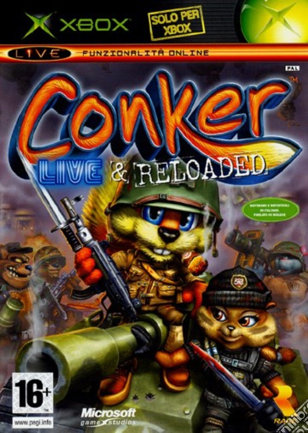 Conker: Live & Reloaded videogame di XBOX