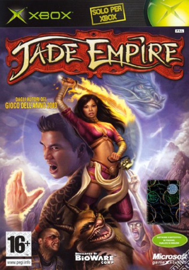 Jade Empire videogame di XBOX