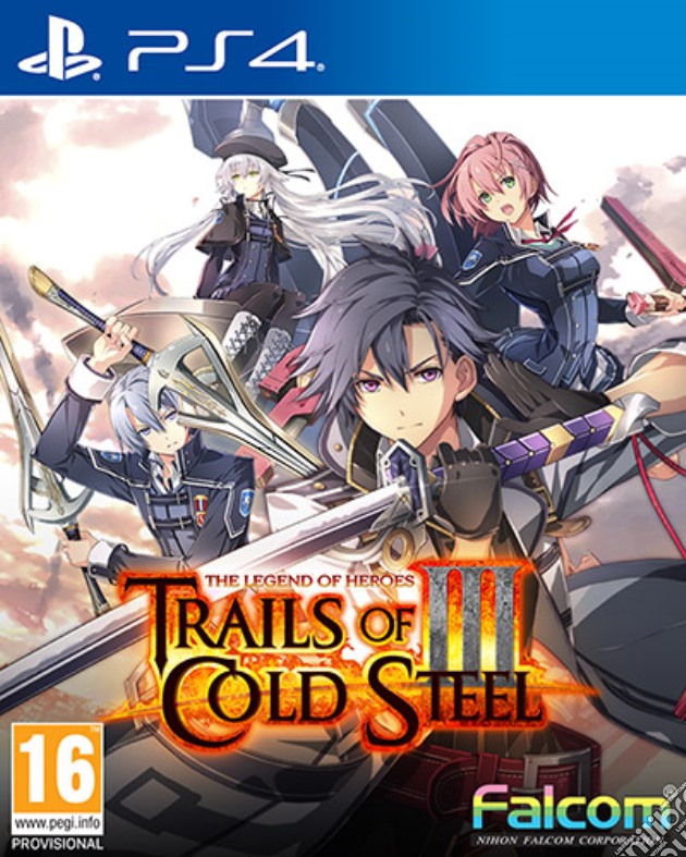 Legend of Heroes: Trails of Cold Steel 3 videogame di PS4