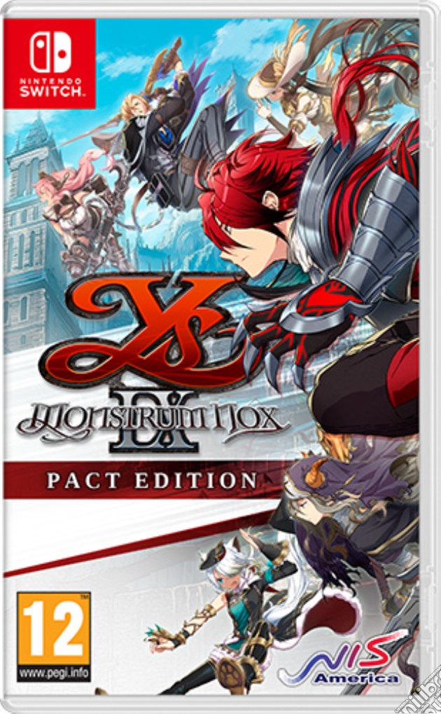 Ys IX: Monstrum Nox - Pact Edition videogame di SWITCH