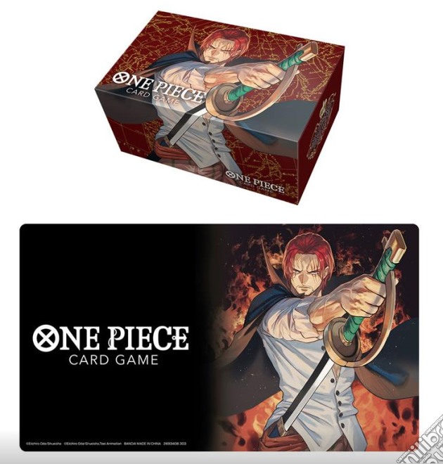 One Piece Card Case & Playmat Shanks videogame di CAPM