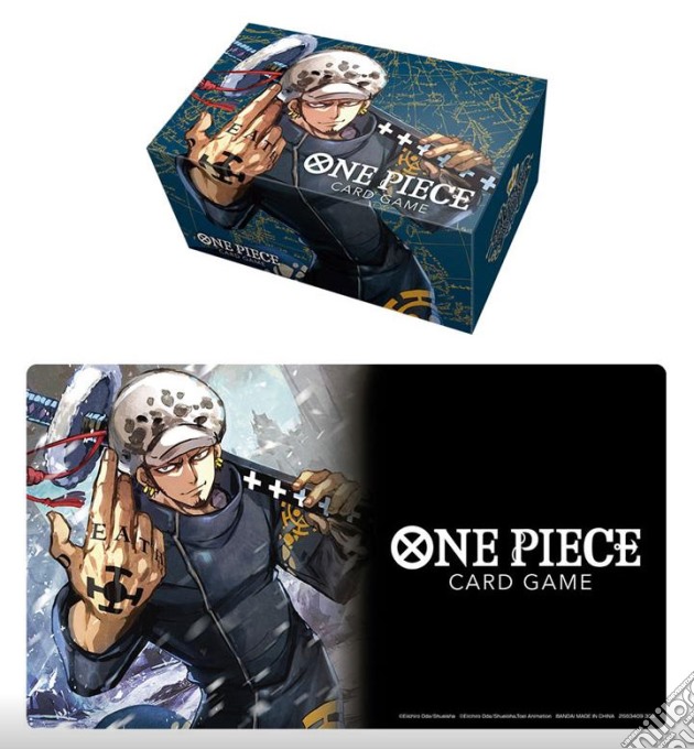 One Piece Card Case & Playmat Trafalgar Law videogame di CAPM