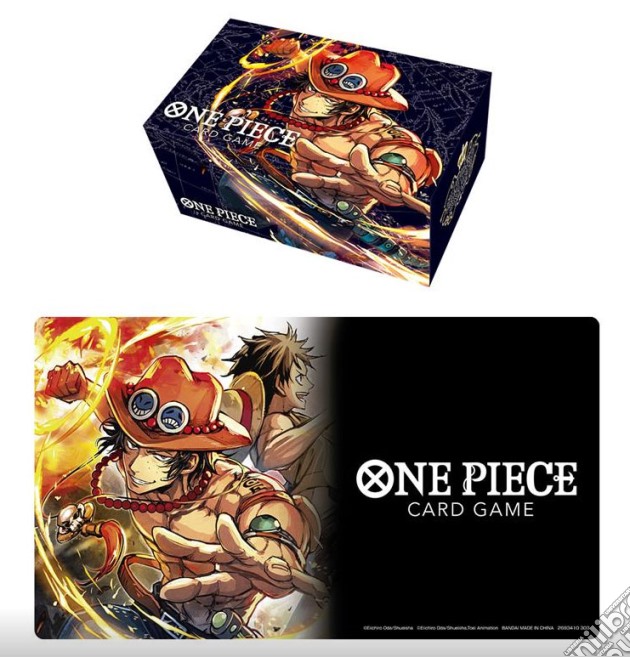 One Piece Card Case & Playmat Portgas D.Ace videogame di CAPM