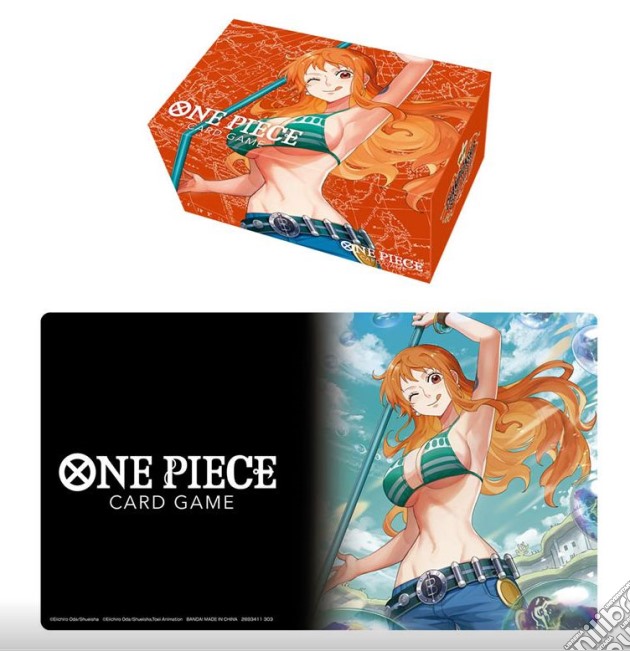 One Piece Card Case & Playmat Nami videogame di CAPM