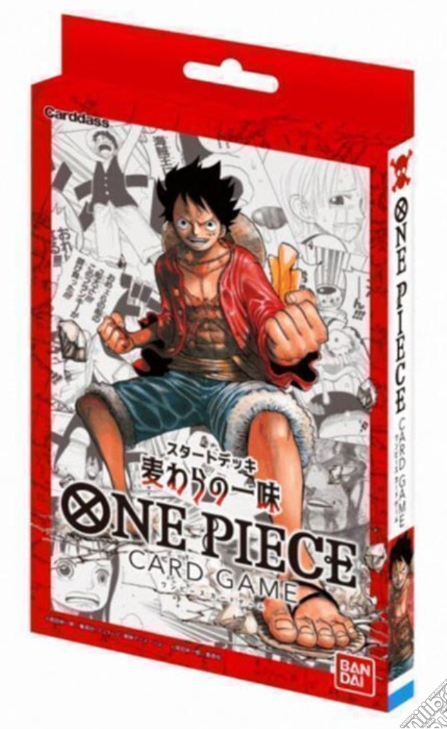One Piece Card Straw Hat Crew ST-01 ENG 1 Mazzo videogame di CAR