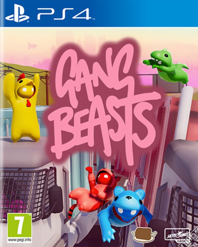 Gang Beasts videogame di PS4
