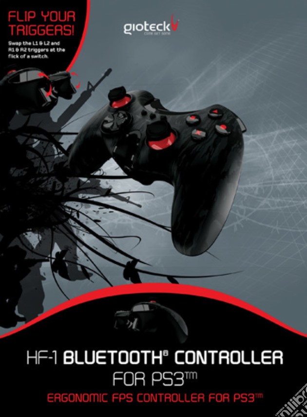 PS3 HF-1 Bluetooth Controller videogame di PS3