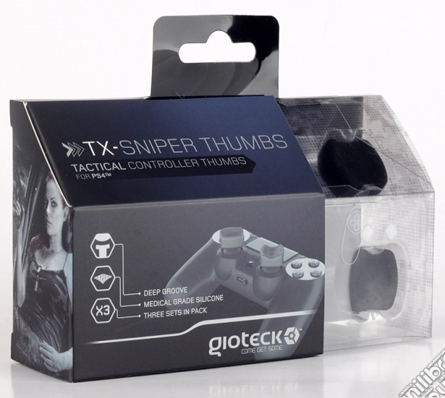 GIOTECK Gommini TX-Sniper Thumbs PS4 videogame di ACC